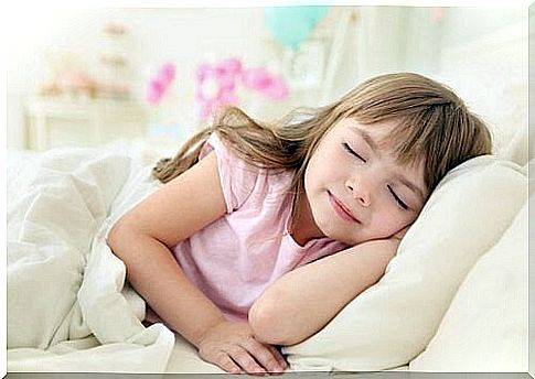 the child's sleep