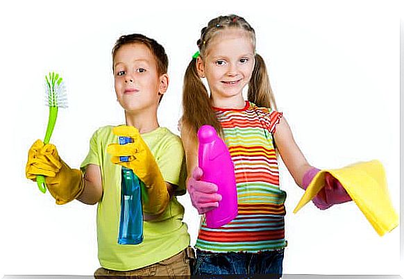 The best housework for kids by age