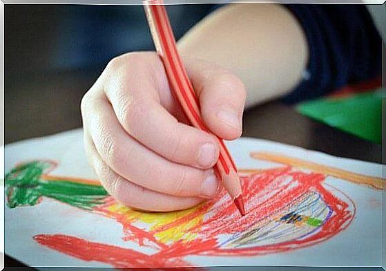 How to interpret the colors of a child's drawings?