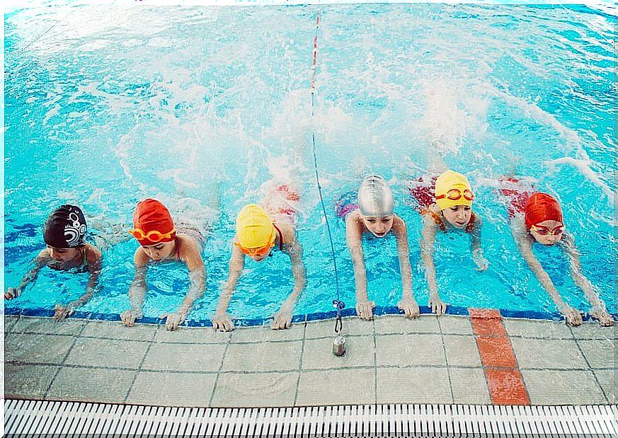 Learning to swim is important as a child