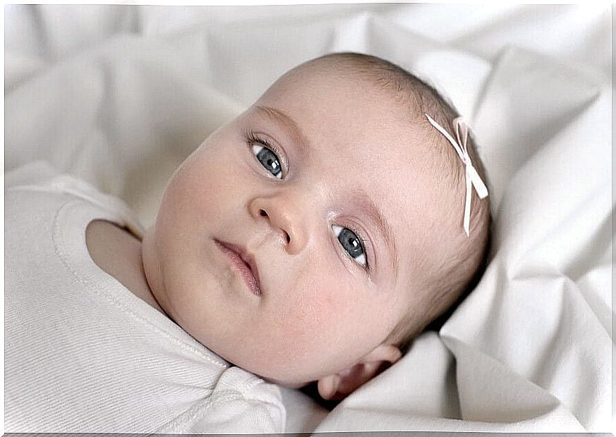 Why are babies born with blue or gray eyes?